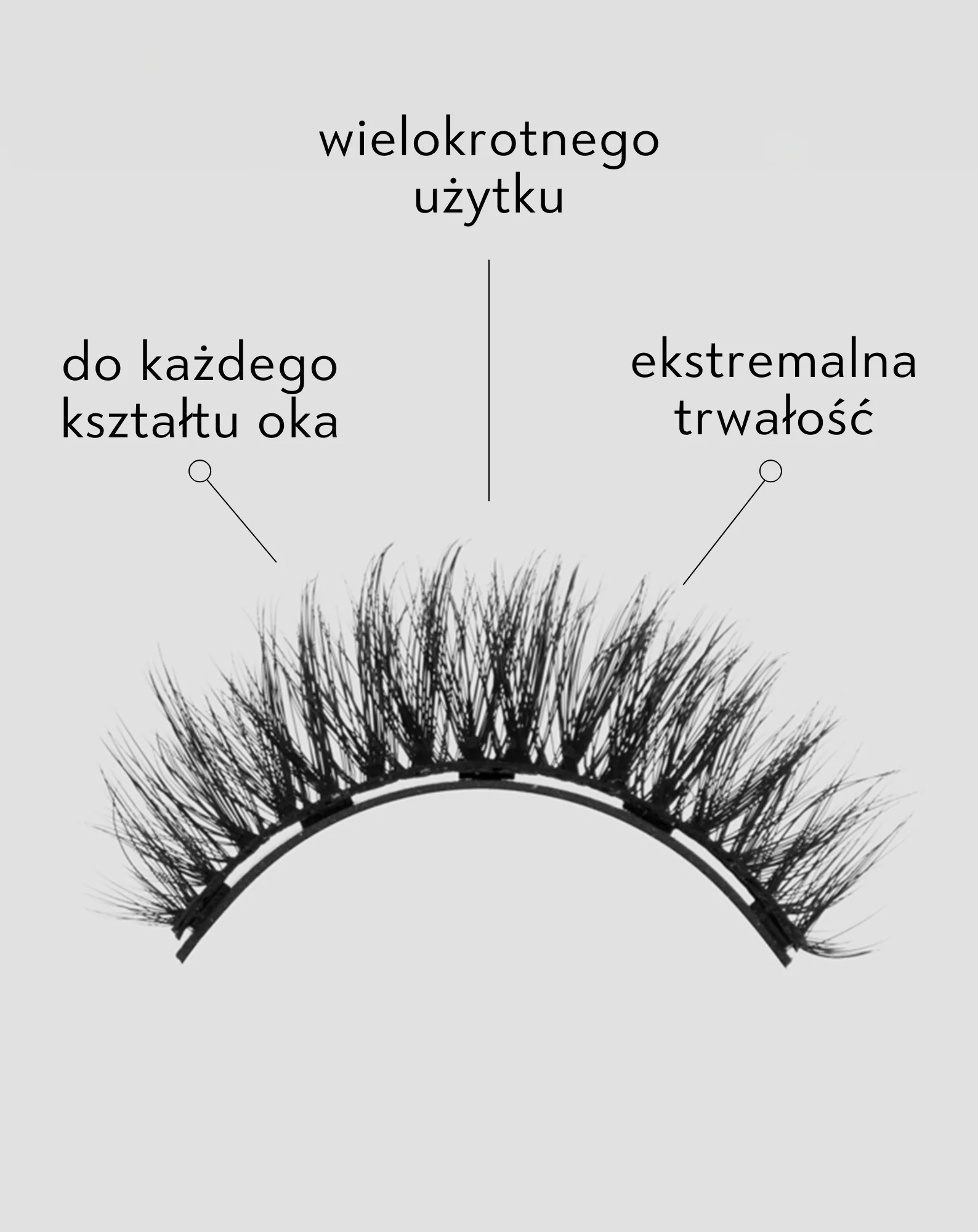 Zestaw magnetyczny Eyeliner i sztuczne rzęsy Magnetic Kim Eye Nutridome - Image 3