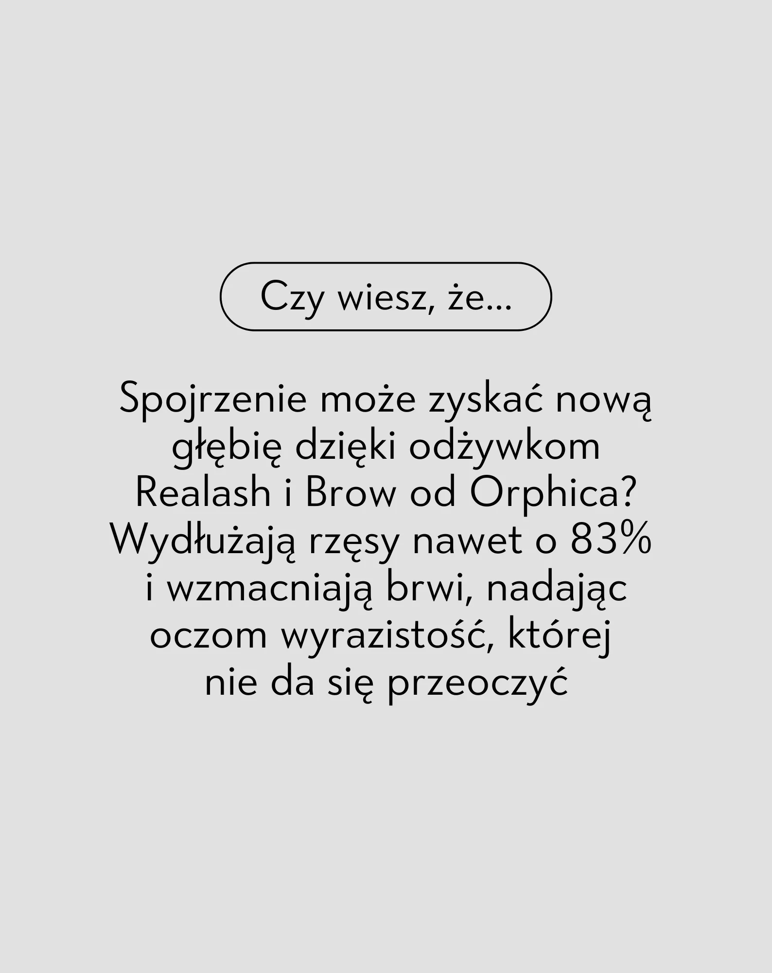 Zestaw odżywek Realash i Brow stymulujących porost rzęs i brwi Orphica Clinic - Image 4