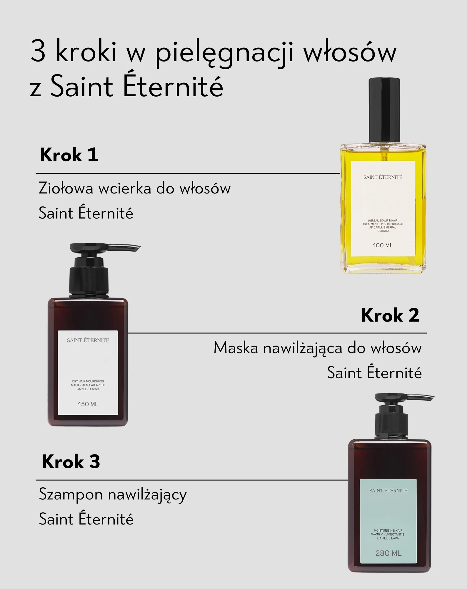 Ziołowa wcierka do włosów ze skrzypem polnym i pokrzywą Saint Éternité - Image 5